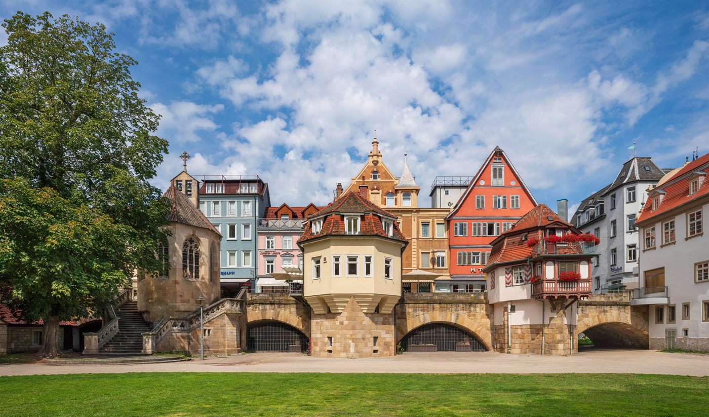 Die Innere Brücke in Esslingen am Neckar